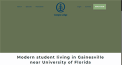 Desktop Screenshot of campuslodgegainesville.com